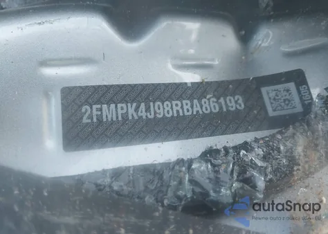 2024 Ford Edge Sel z USA, uszkodzony, nr VIN 2FMPK4J98RBA86193